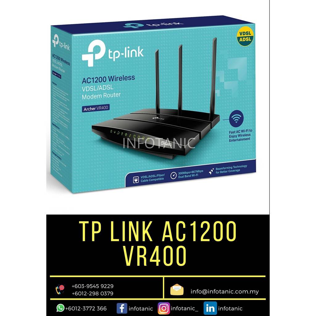 Tp link router vr400 clearance